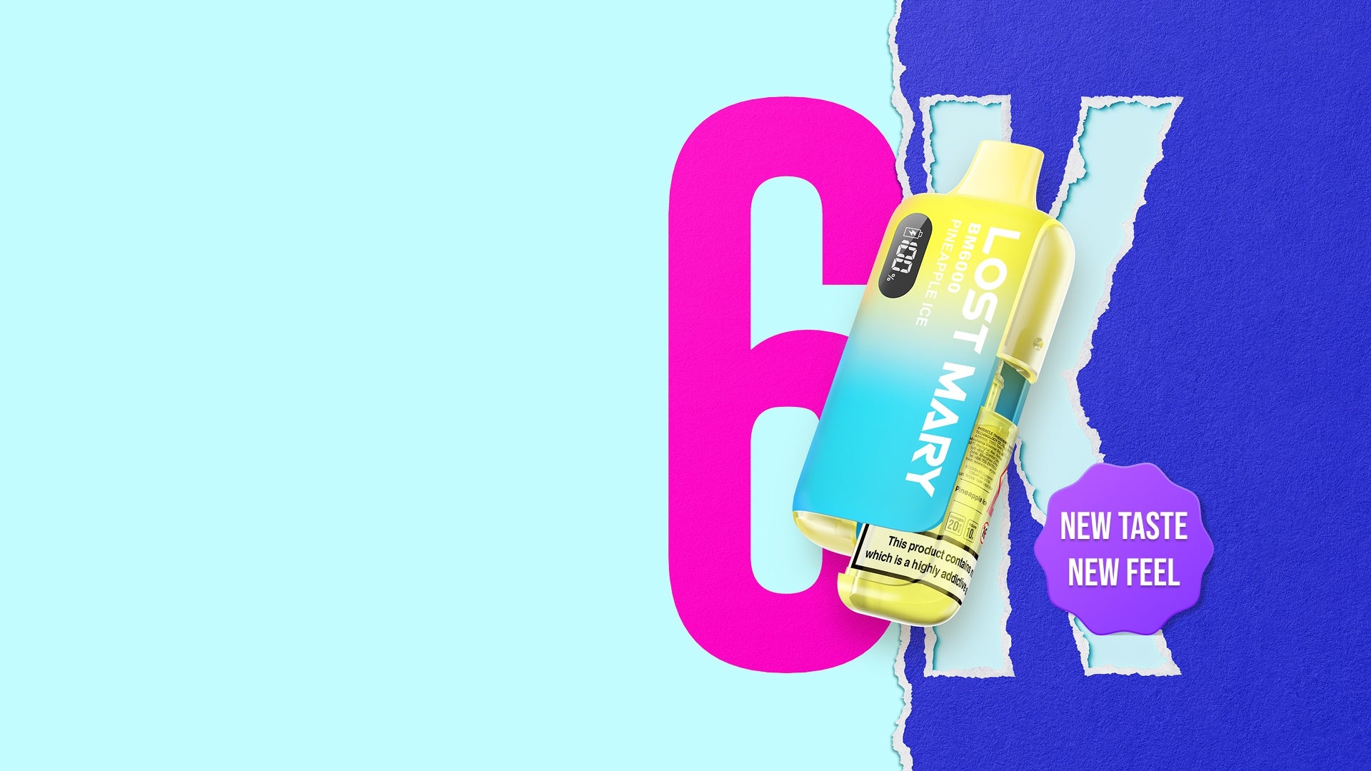 Lost Mary Disposable 6,000 Puffs