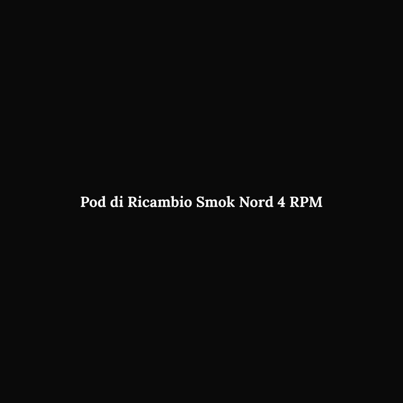 Pod di Ricambio Smok Nord 4 RPM