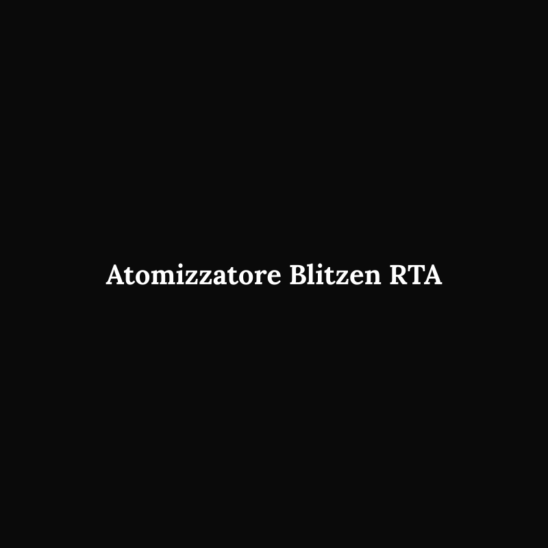 Atomizzatore Blitzen RTA