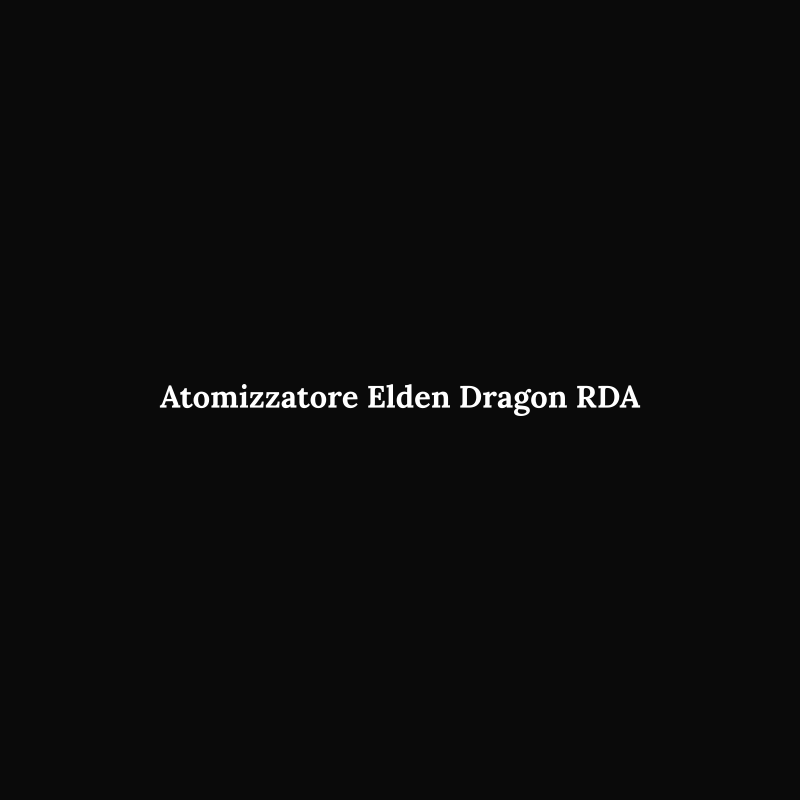 Atomizzatore Elden Dragon RDA